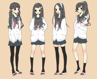 夢幻與青春的印記 動漫校服設計圖的藝術探索
